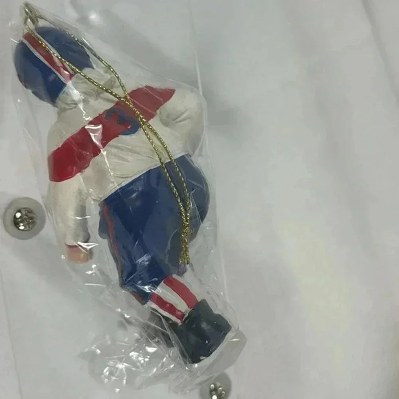 Santa clause 4” ornament playing Football New‎ sealed - Picture 2 of 5